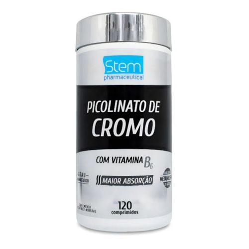 Picolinato de Cromo - 120 comprimidos - Stem Picolinato de Cromo - 120 comprimidos - Stem