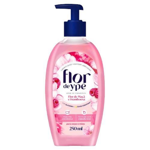 Sabonete Líquido Flor De Ype 250ml Flor De Macã E Framboesa Sabonete Líquido Flor De Ype 250ml Flor De Macã E Framboesa