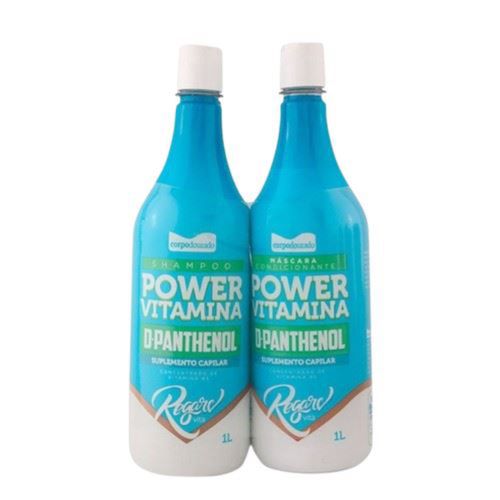 Shampoo + Condicionador Corpo Dourado 100ml Power Vitamina