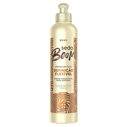 Creme Para Pentear Hidratante Seda Boom Definição Flexível 350Ml