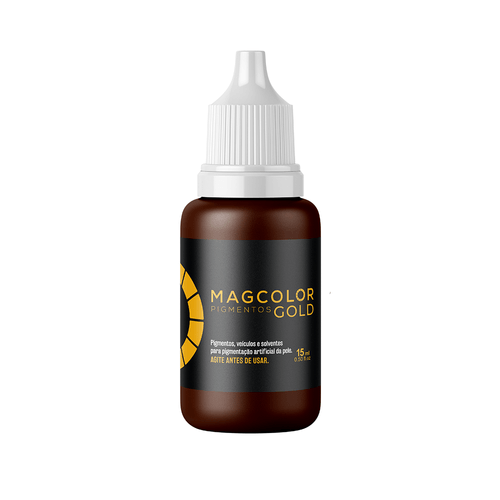 Pigmento Mag Color Gold 10ml - Castanho Escuro