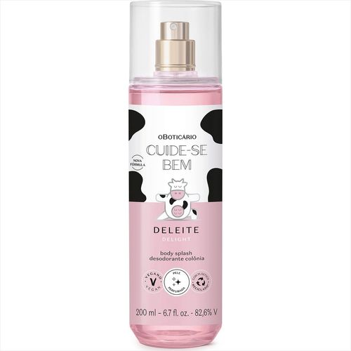 50881 O Boticário Cuide-Se Bem Body Splash Deleite 200ml
