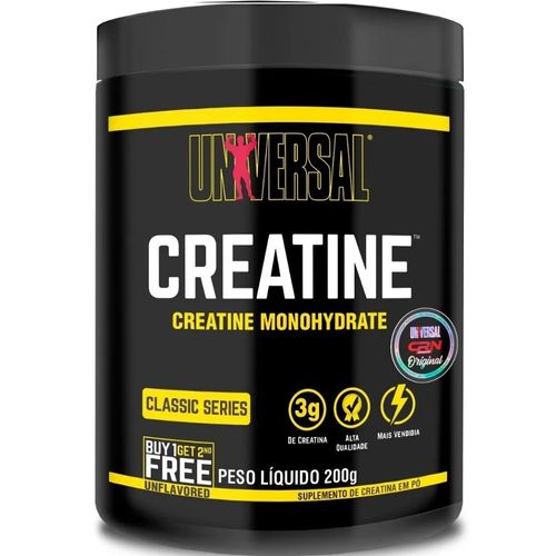 CREATINA MONOHIDRATADA 200g UNIVERSAL NUTRITION CREATINA MONOHIDRATADA 200g UNIVERSAL NUTRITION