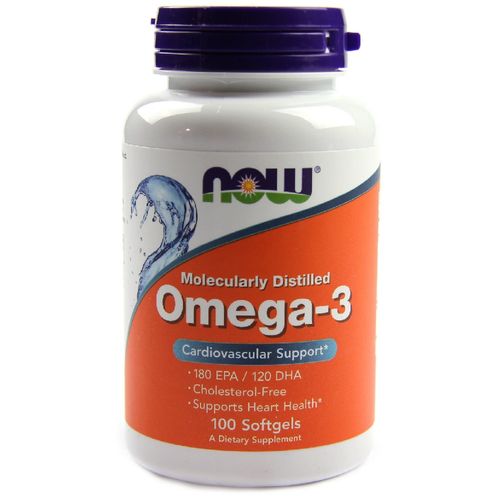 OMEGA 3 1000mg 100 SOFTGELS NOW FOODS