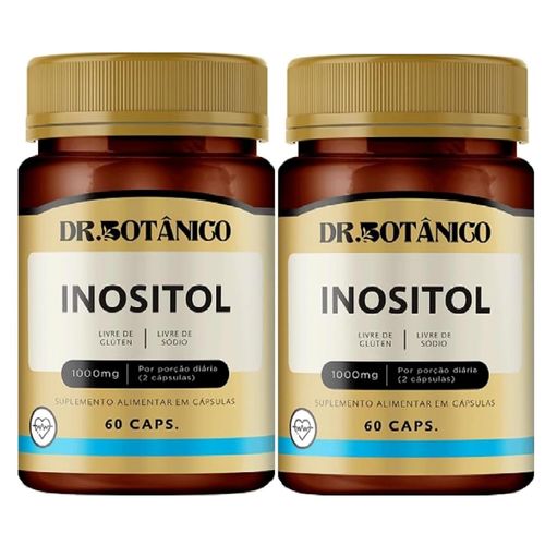 KIT 2 INOSITOL 1000MG 60CAPS DR. BOTANICO