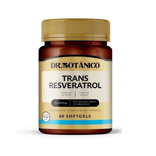 TRANS RESVERATROL 600MG 60 CAPS DR. BOTANICO
