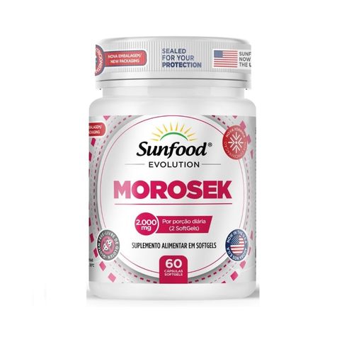 MOROSEK LARANJA MORO 2000MG 60 SOFTGELS SUNFOOD EVOLUTION