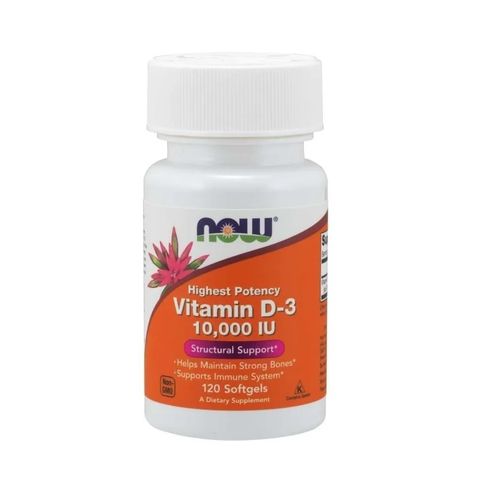 Vitamina D3 10.000 120 Softgel Now Foods Vitamina D3 10.000 120 Softgel Now Foods