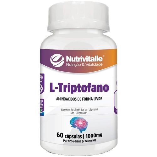 L-TRIPTOFANO 60 CAPS NUTRIVITALLE