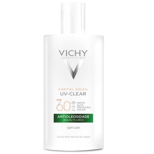 Vichy Capital Soleil Uv-Clear Protetor Solar Sem Cor FPS60 40g Vichy Capital Soleil Uv-Clear Protetor Solar Sem Cor FPS60 40g