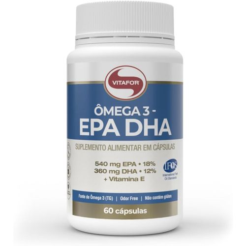 Suplemento Alimentar Ômega 3 EPA DHA Vitafor - 60cps