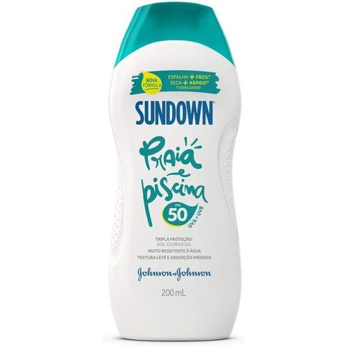 Sundown Protetor Solar Praia e Piscina FPS 50 - 200ml
