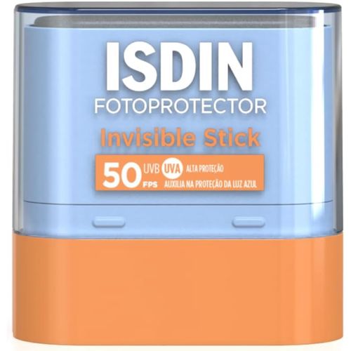 Protetor Solar Facial Isdin - Invisible Stick FPS50 - 10g Protetor Solar Facial Isdin - Invisible Stick FPS50 - 10g