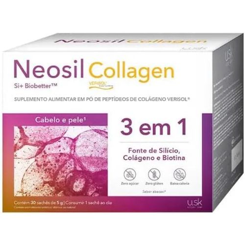 Colágeno Neosil Collagen Abacaxi 30 Sachês Colágeno Neosil Collagen Abacaxi 30 Sachês