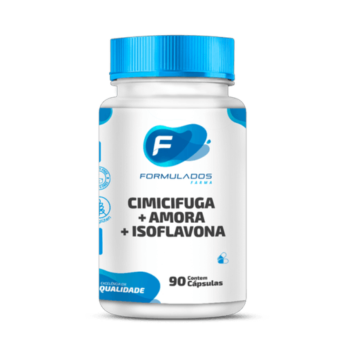 Cimicifuga + Amora + Isoflavona 90 Cápsulas