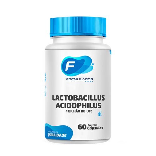 Lactobacillus Acidophilus 1 bilhão de UFC 60 Cápsulas Lactobacillus Acidophilus 1 bilhão de UFC 60 Cápsulas