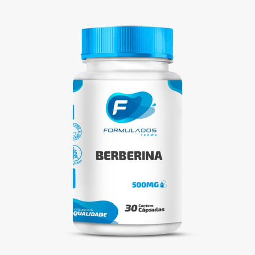 Berberina 500mg 30 Cápsulas Berberina 500mg 30 Cápsulas