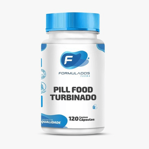 Pill Food Turbinado 120 cápsulas Pill Food Turbinado 120 cápsulas