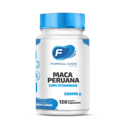 Maca Peruana 500mg 120 Cápsulas Maca Peruana 500mg 120 Cápsulas