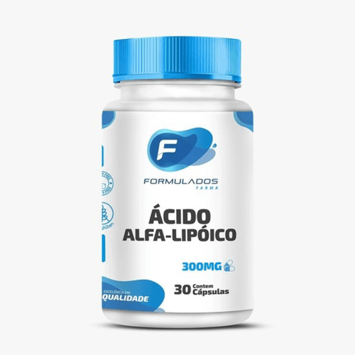 Ácido Alfa Lipoico 300mg 30 Cápsulas