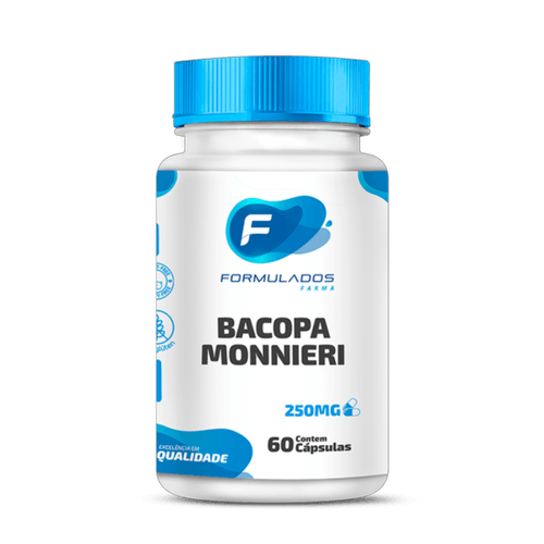 Bacopa Monnieri 250mg 60 Cápsulas Bacopa Monnieri 250mg 60 Cápsulas