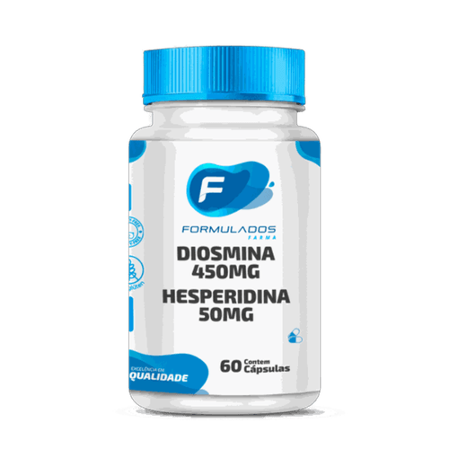 Diosmina 450mg + Hesperidina 50mg 60 Cápsulas Diosmina 450mg + Hesperidina 50mg 60 Cápsulas