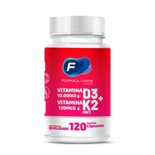 Vitamina D3 10.000ui + vitamina K2(mk7) 120mcg 120 cápsulas Vitamina D3 10.000ui + vitamina K2(mk7) 120mcg 120 cápsulas