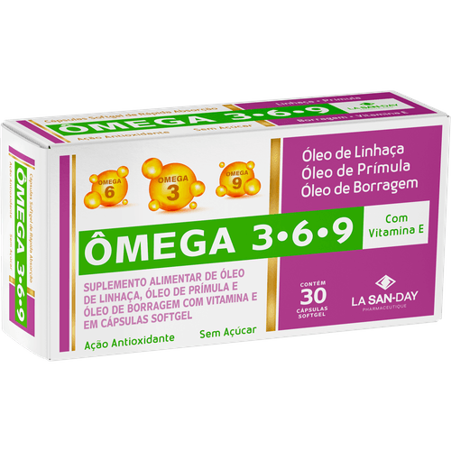 Ômega 3.6.9 (30 Cápsulas)