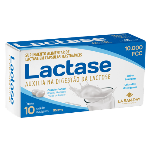 Lactase 10.000 FFC (10 Cápsulas) Lactase 10.000 FFC (10 Cápsulas)