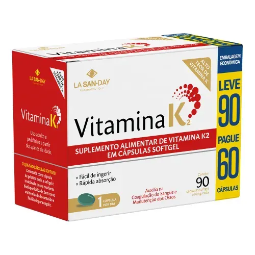 Vitamina K2 - 90 Cápsulas Vitamina K2 - 90 Cápsulas