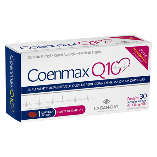 Coenmax Q10 (30 Cápsulas)
