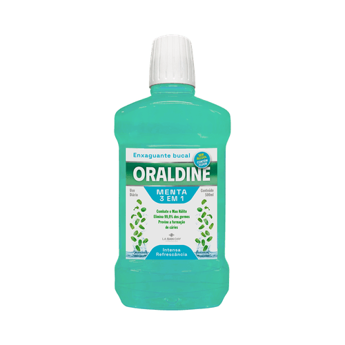 Oraldine Menta (500ml - Sem Álcool) Oraldine Menta (500ml - Sem Álcool)
