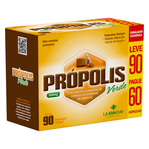 Própolis Verde - 90 Cápsulas