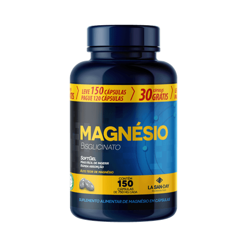 Magnésio Bisglicinato 750mg - 150 Cápsulas