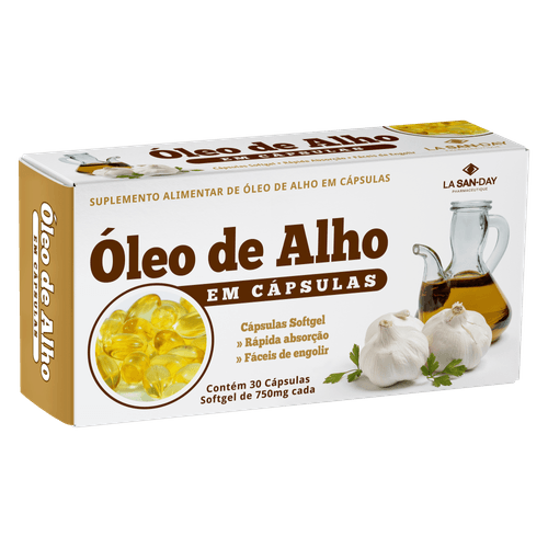 Óleo de Alho (30 Cápsulas)