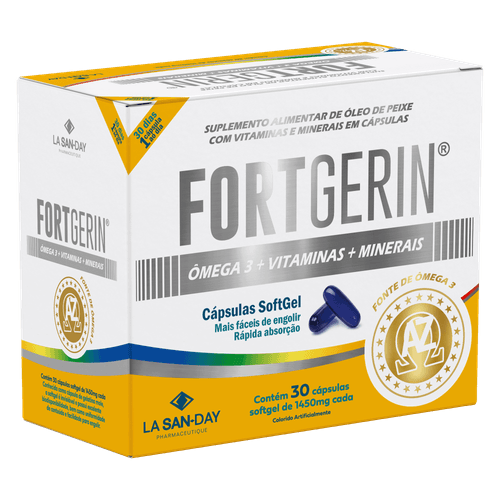 Fortgerin AZ + Ômega (30 Cápsulas)