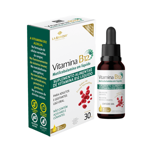 Vitamina B12 Líquida (30ml)