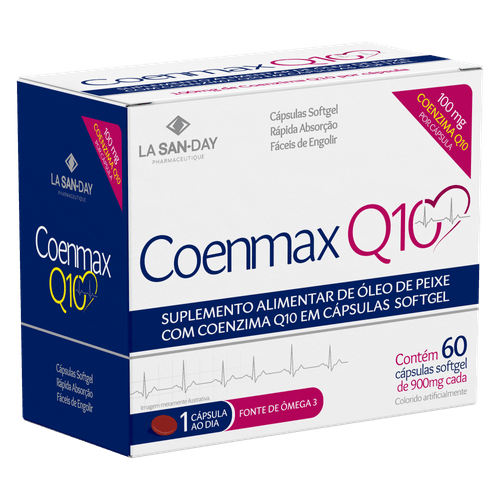 Coenmax Q10 (60 Cápsulas) Coenmax Q10 (60 Cápsulas)