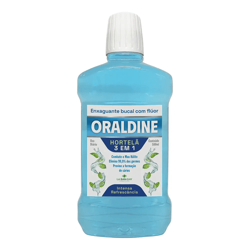 Oraldine Hortelã - 500ml - Com Álcool