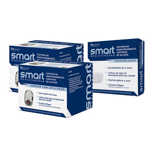 Transmissor + 2 Sensores Smart Medlevensohn 2 Sensores Transmissor + 2 Sensores Smart Medlevensohn 2 Sensores