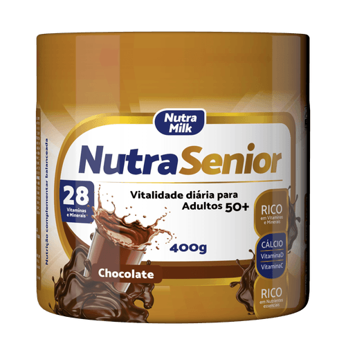Nutra Senior Adulto 50+ Chocolate 400g NutraMilk Nutra Senior Adulto 50+ Chocolate 400g NutraMilk