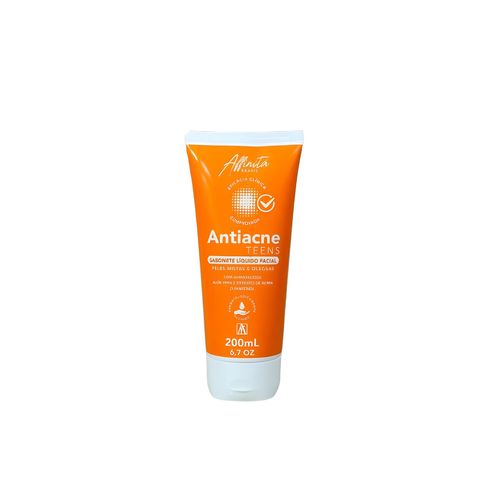 Sabonete Líquido Facial Anti Acne Teens 200ml Affinitá Sabonete Líquido Facial Anti Acne Teens 200ml Affinitá