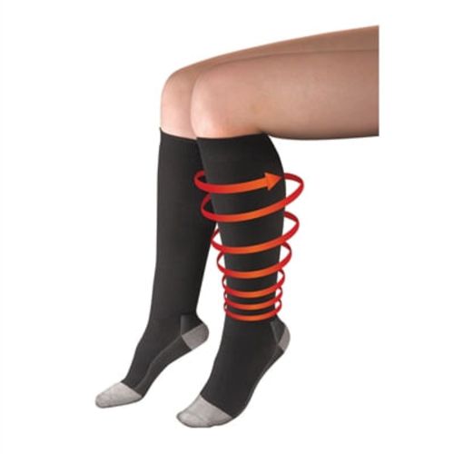 Meias de Compressão para Voos Unisex Tam 33-36 Uriel