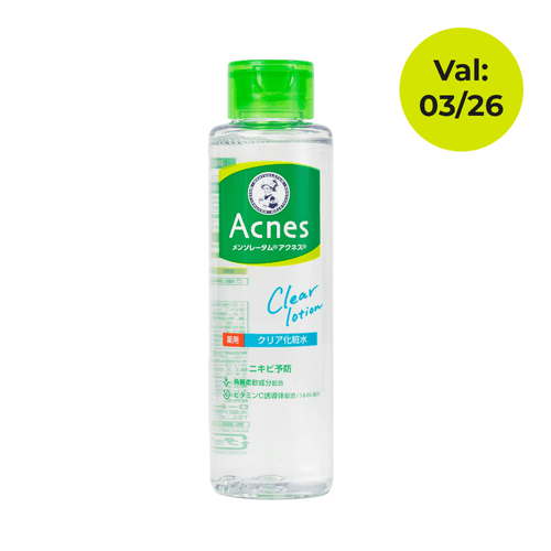 Loção adstringente para pele com acne Mentholatum Acnes Clear Lotion 180ml