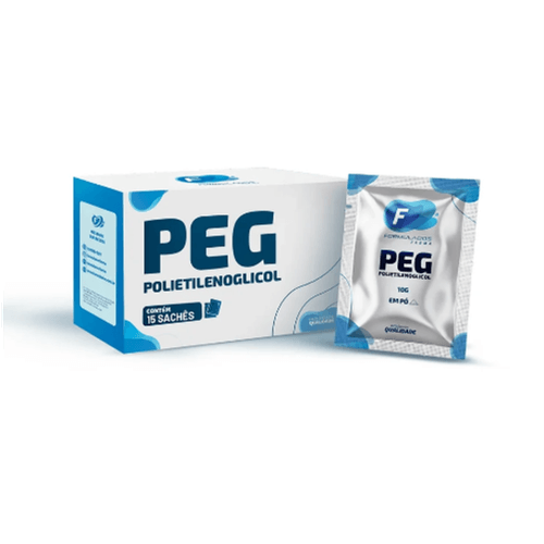 Peg 4000 puro 15 Sachês com 10g Cada