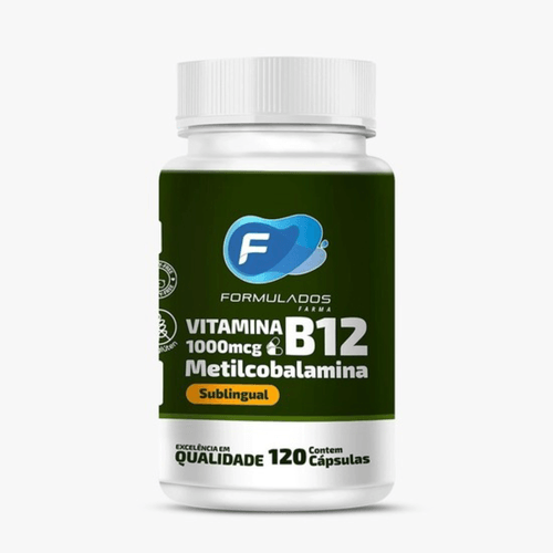 Metilcobalamina 1000mcg 120 Cápsulas Sublinguais Metilcobalamina 1000mcg 120 Cápsulas Sublinguais