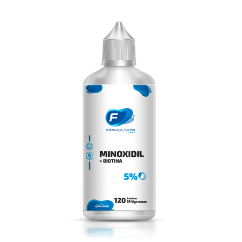 Minoxidil 5% com Biotina 120ml Minoxidil 5% com Biotina 120ml