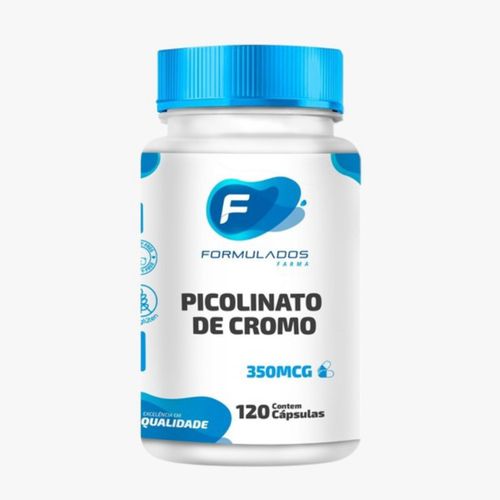 Picolinato de Cromo 350mcg 120 Cápsulas Picolinato de Cromo 350mcg 120 Cápsulas