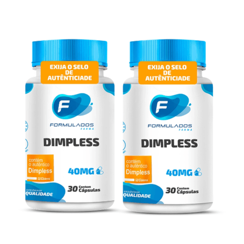 Kit 2 potes de dimpless 30 Cápsulas Kit 2 potes de dimpless 30 Cápsulas