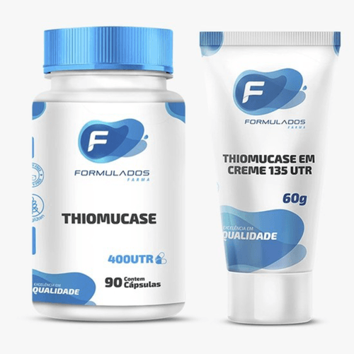 Thiomucase Em Creme 135 UTR 60g + Thiomucase 400UTR 90 Doses Thiomucase Em Creme 135 UTR 60g + Thiomucase 400UTR 90 Doses